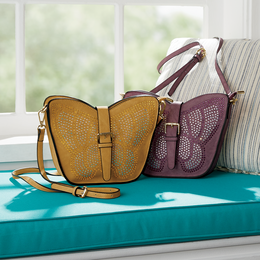 Avery Butterfly Crossbody, , large