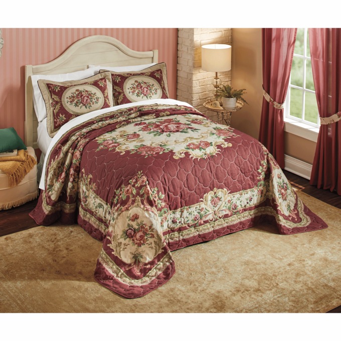 Victoria Bedspread Set, , large