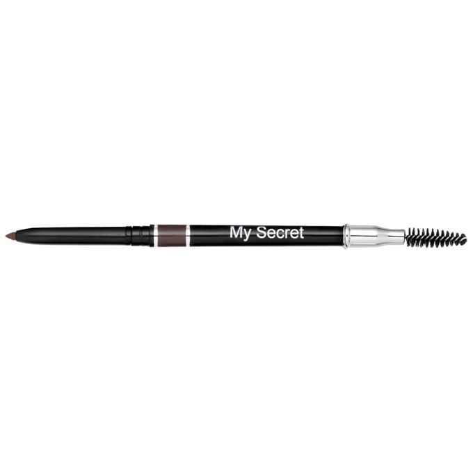 My Secret Cosmetics Eyebrow Pencil, Medium Brown, large