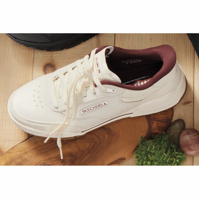 Skechers Men's Slip-Ins Recoil Shoe in Genuine Leather with Memory Foam, , large