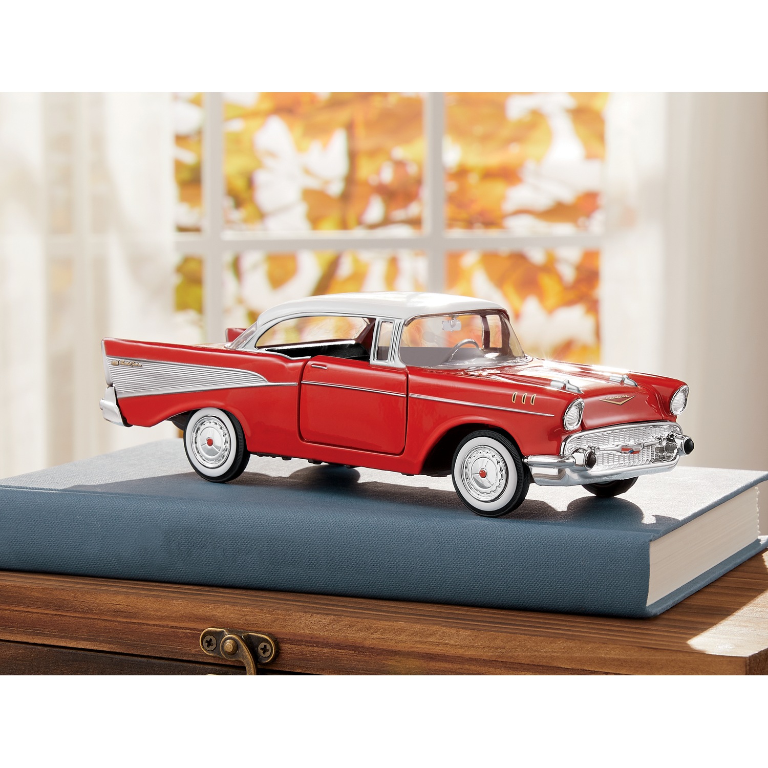 1957 chevy bel air diecast model on sale