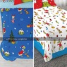 Reversible 7-Piece Grinch Comforter Set, , large