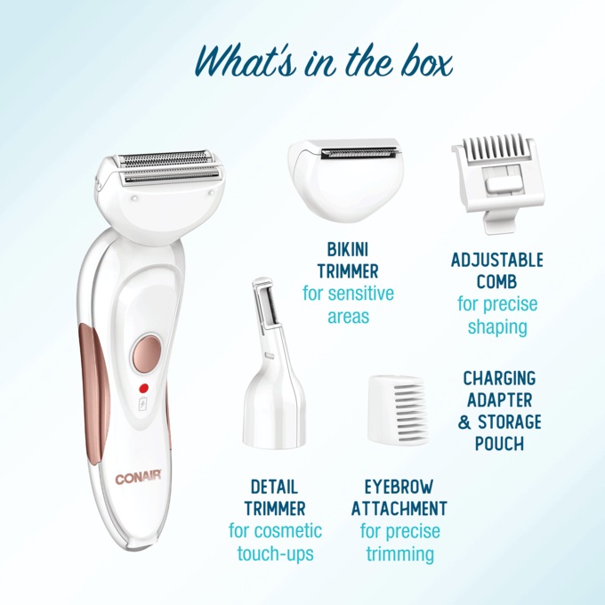 Conair Dual Foil Wet/Dry Shaver, , large