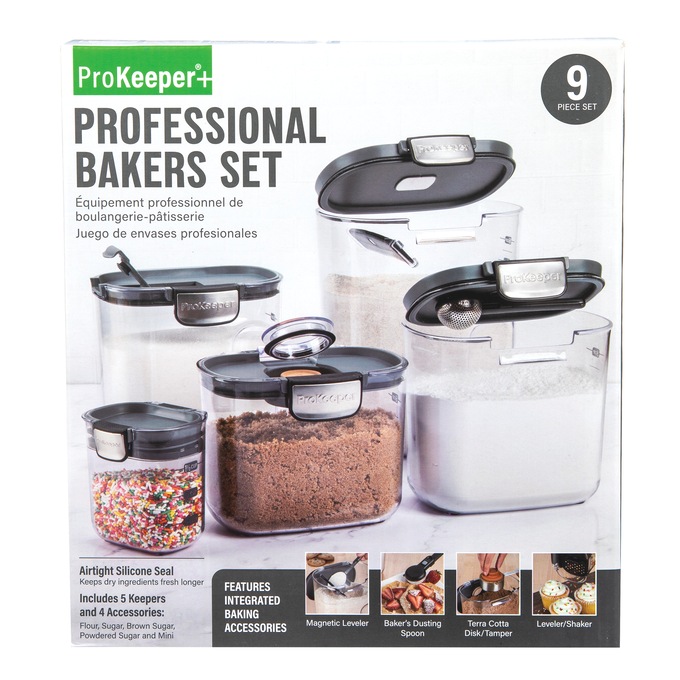 Pro Keeper Plus 9-pc. Professional Bakers Set, , large