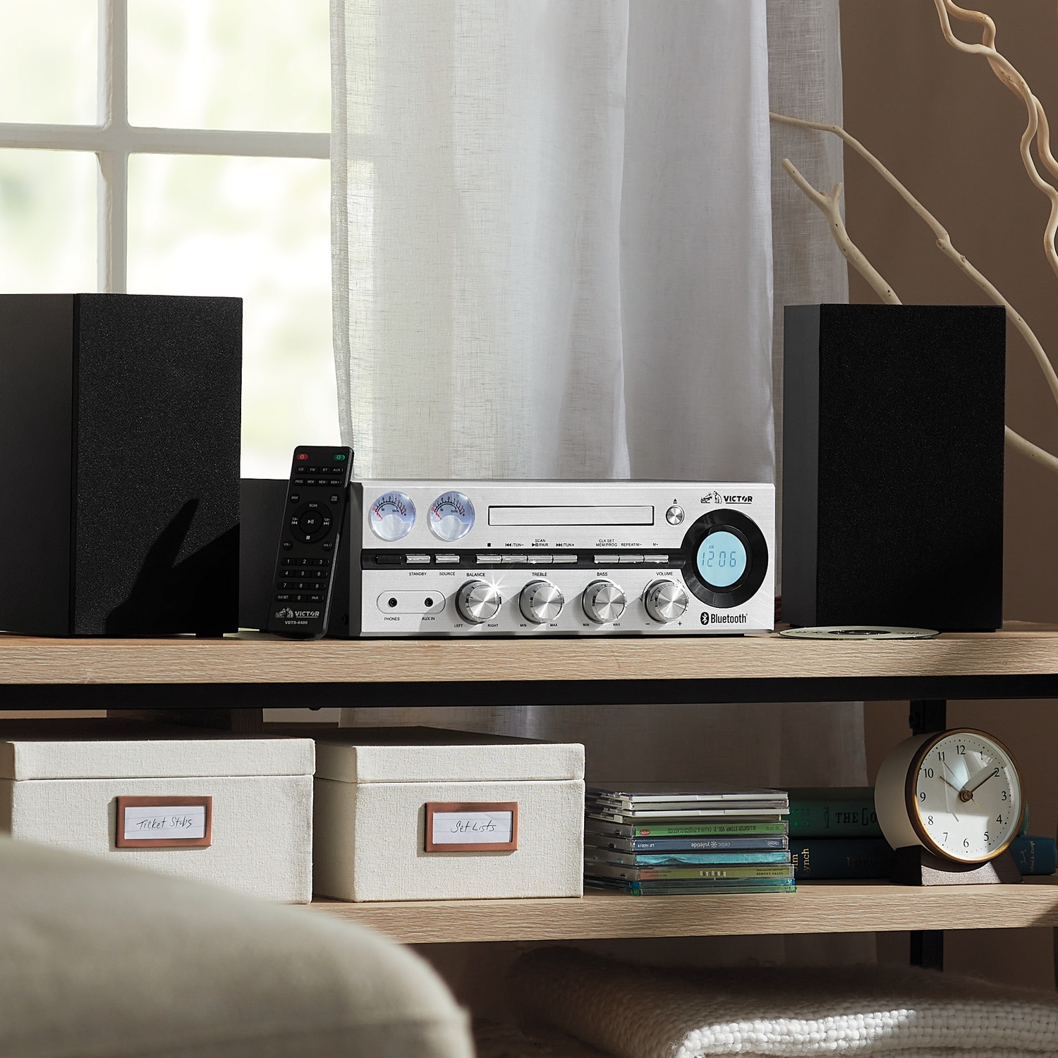 Large stereo systems clearance