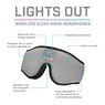 Percussion Massager & Eye Mask Set, Multi, large