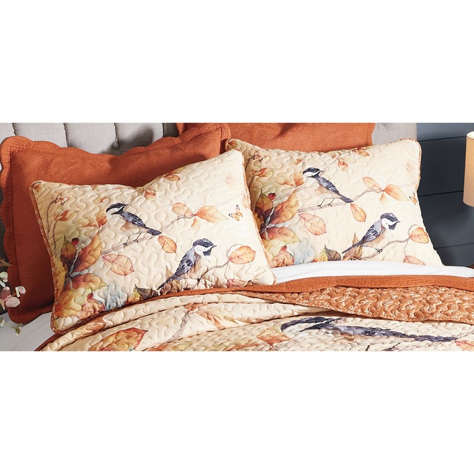 Autumnal Birds Sham, , large