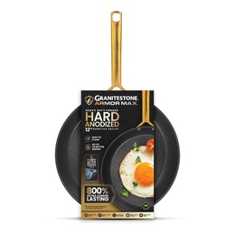 Granitestone Armor Max 12" Hard Anodized Skillet, , large