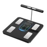 Smart Body Composition Scale with Body Fat Analysis and Bluetooth App Tracking, Black, large