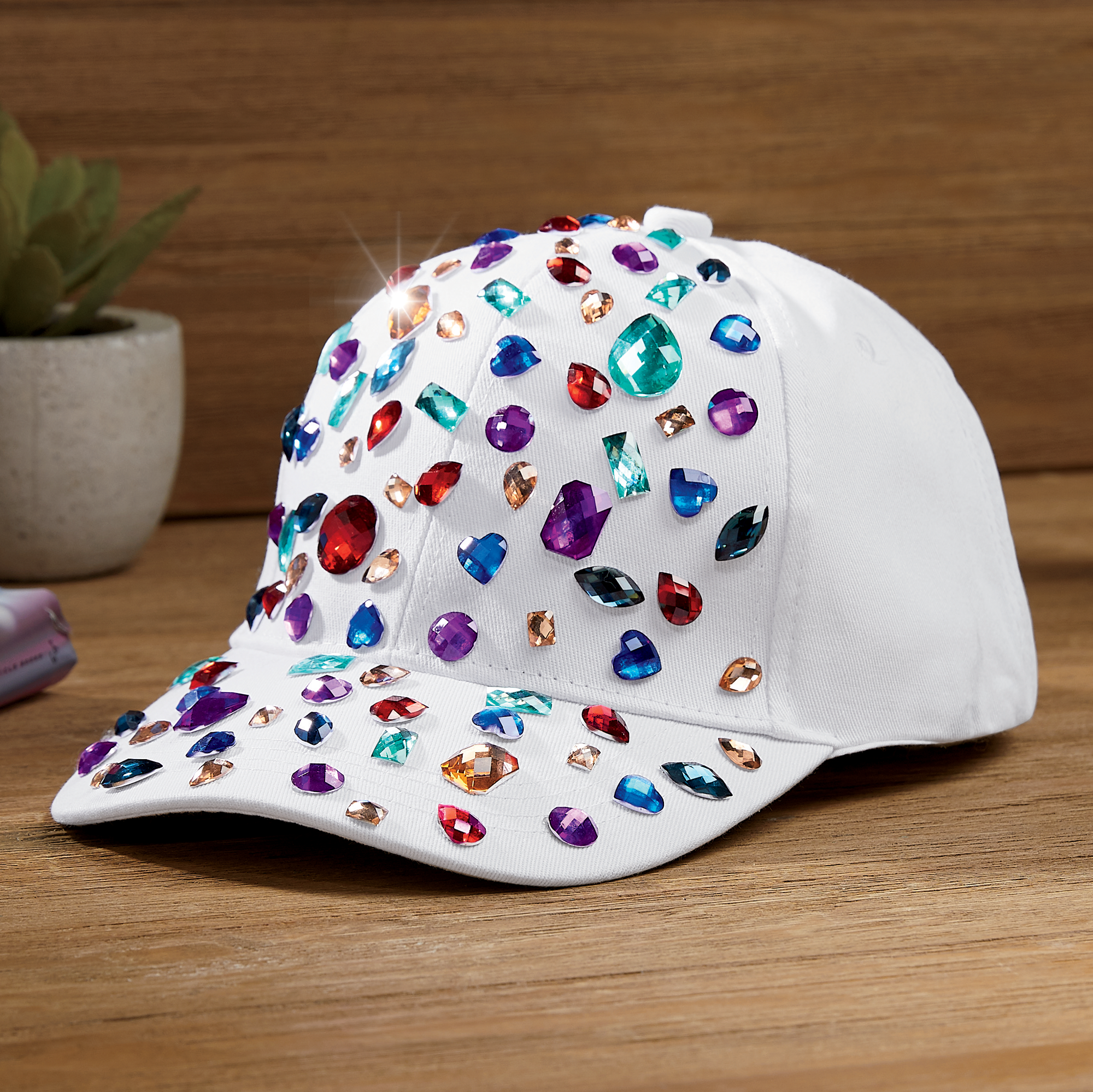 bedazzled baseball hats