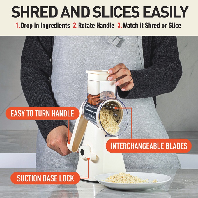 NutriSlicer Cheese Grater, , large