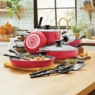 Ginny's 22-Piece Ceramic Cookware Set, , large