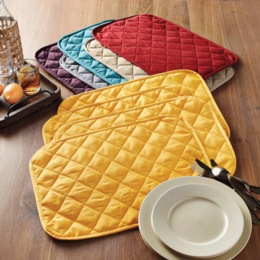 Set of 4 Color Connection Placemats, , large