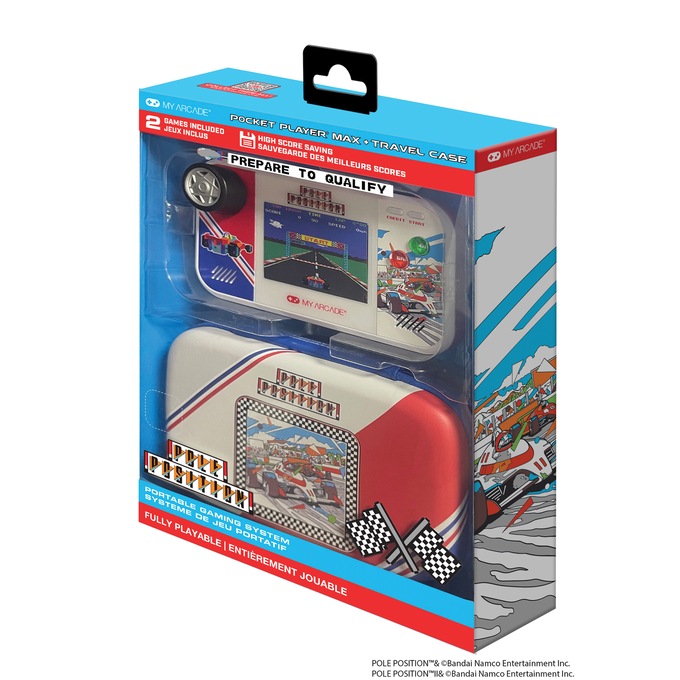 Pole Position Pocket Player, White, large