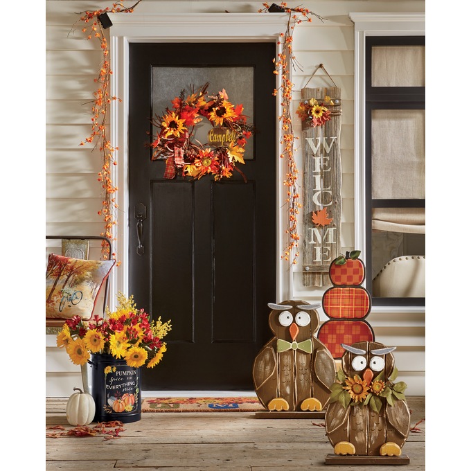 Chunky Wood Cutouts Owl, , large