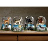 LED Wildlife Waterglobe, , large