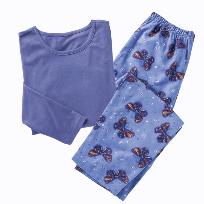 Cozee Corner&reg; Women's Flannel Pajamas, , large