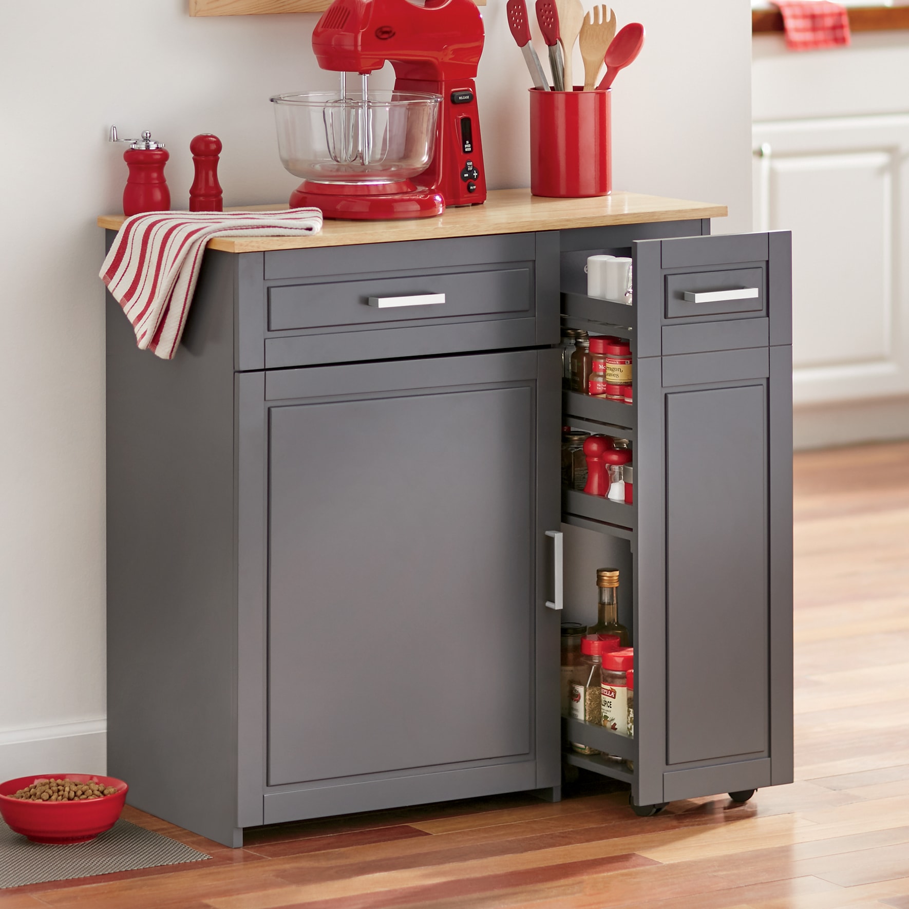 Short kitchen pantry cabinet clearance