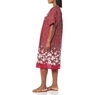 Border Print Patio Dress, Red Border, large
