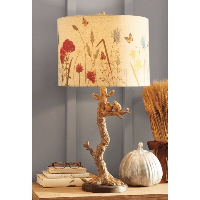 Charlotte Floral Lamp, , large