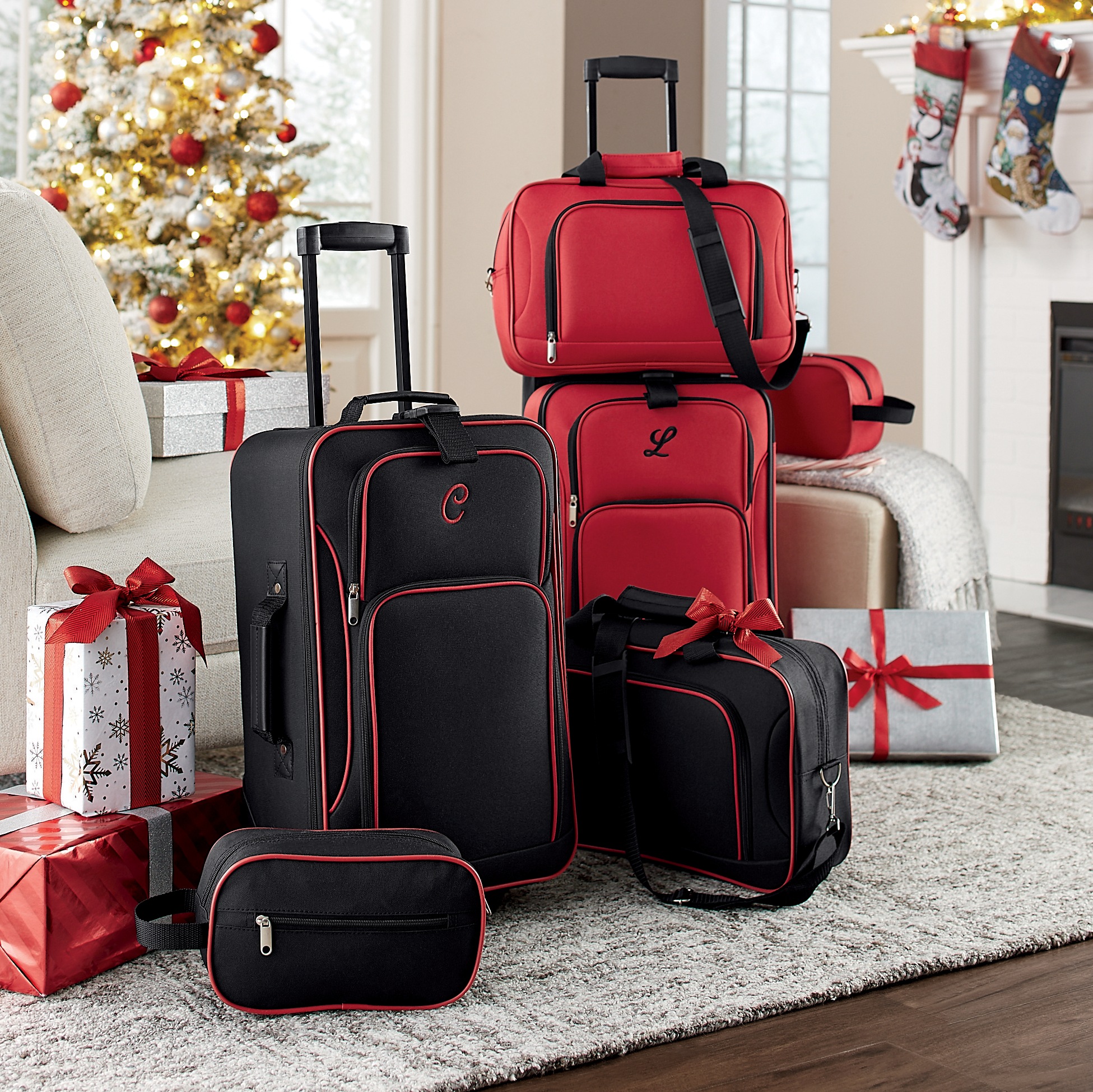 Personalized 3-Piece Luggage Set 