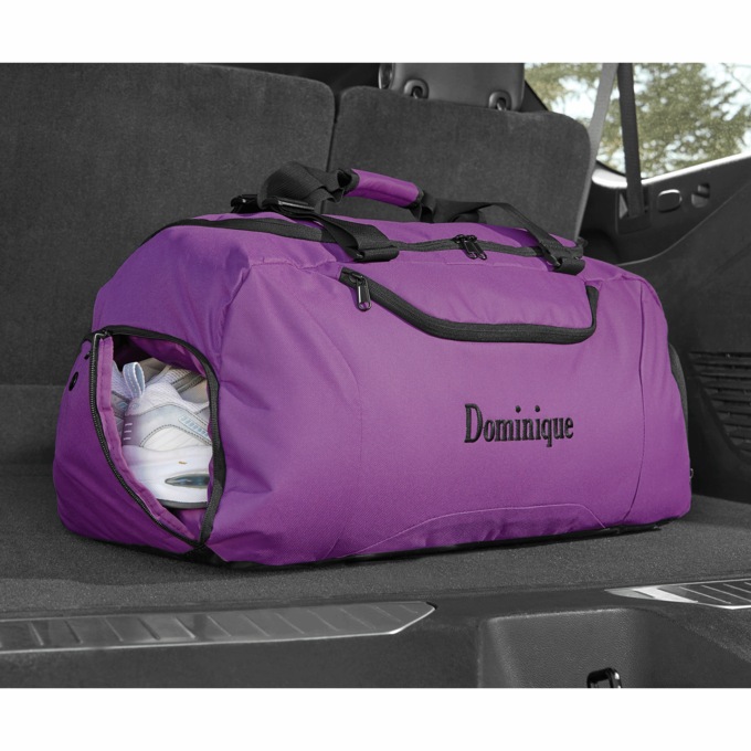 Personalized 23" Duffel with Shoe Pocket, , large