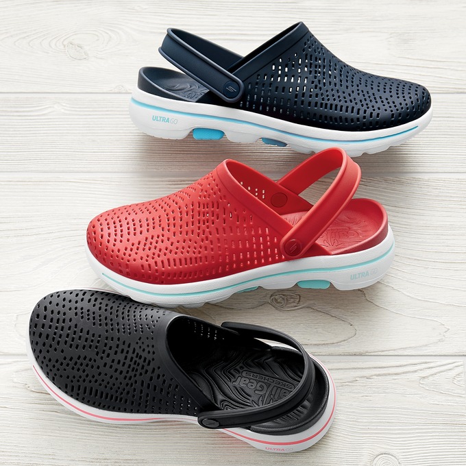 Skechers go walk slipper clogs cheap