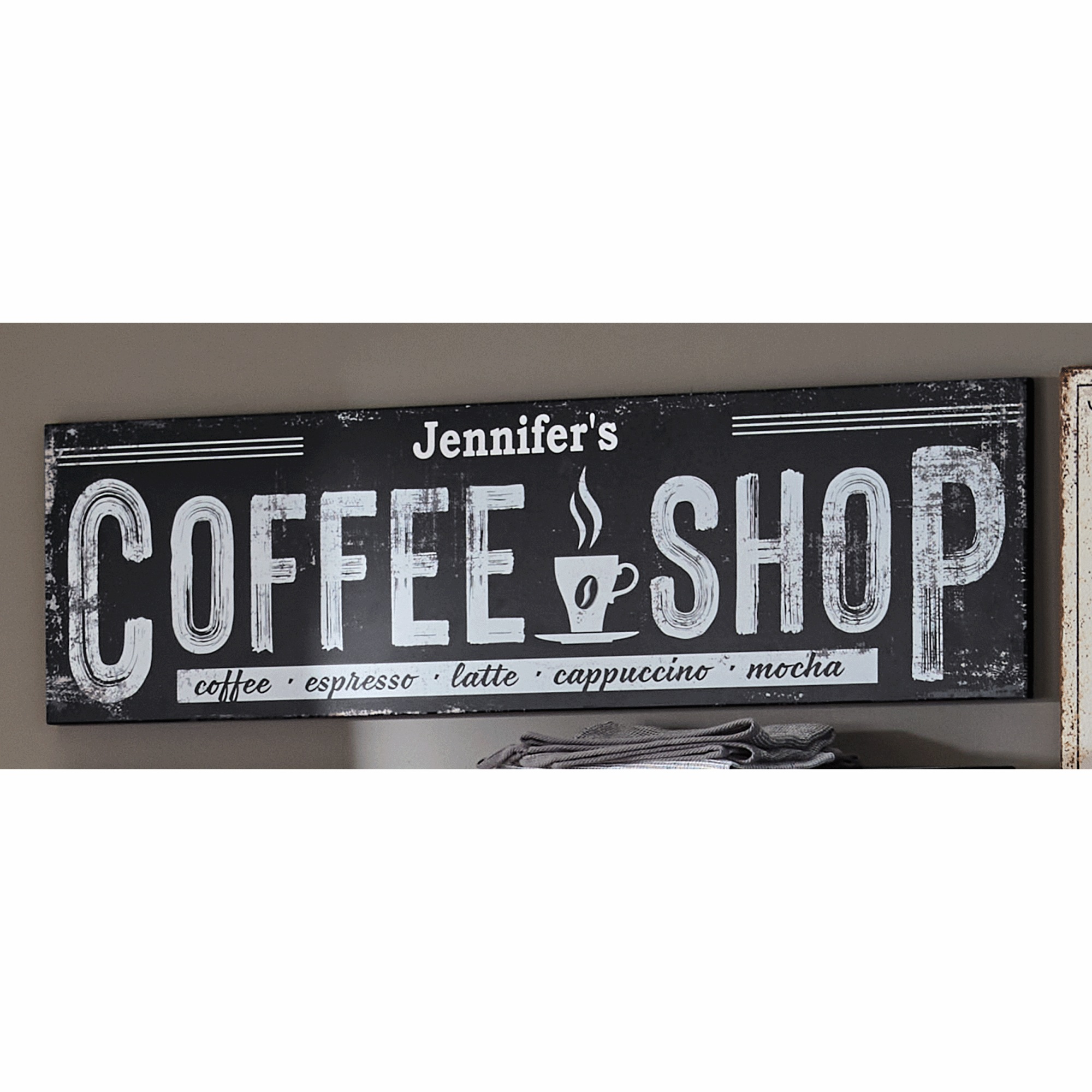 Farmhouse Coffee Bar Wall Art, , large