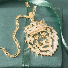 Lion King Crystal Pendant, , large