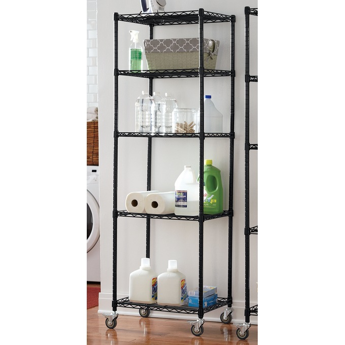 Montgomery 5 tier shelving unit top