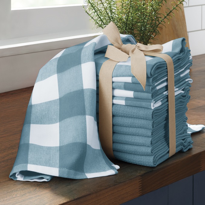 12-Piece Classic Kitchen Towel Set, , large