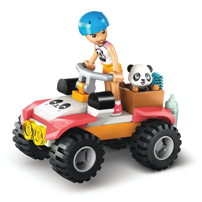 LEGO Friends Panda Sanctuary Animal Care, , large