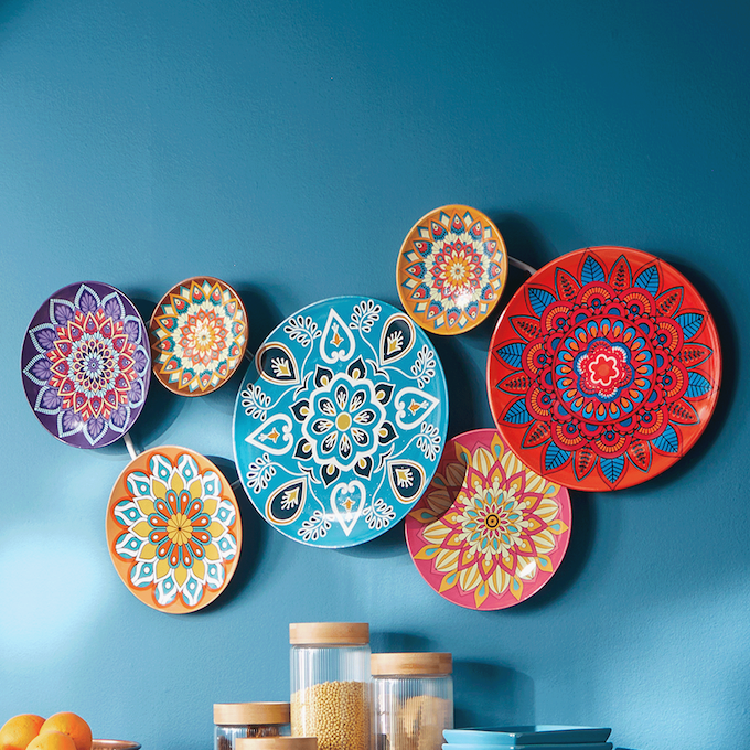 Moroccan Plate Art, , large