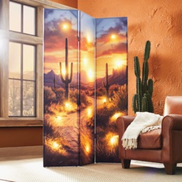 Lit Southwest Room Screen, , large