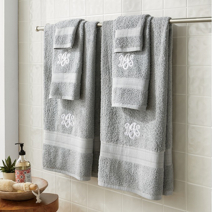 Color Connection® 6Piece Cotton Towel Set by Wards Montgomery Ward