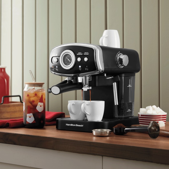 Set of 4 Christmas Tumblers, , large