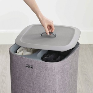 Tota Laundry Separation Basket, Gray, large