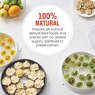 Elite Gourmet Digital Food Dehydrator, White, large