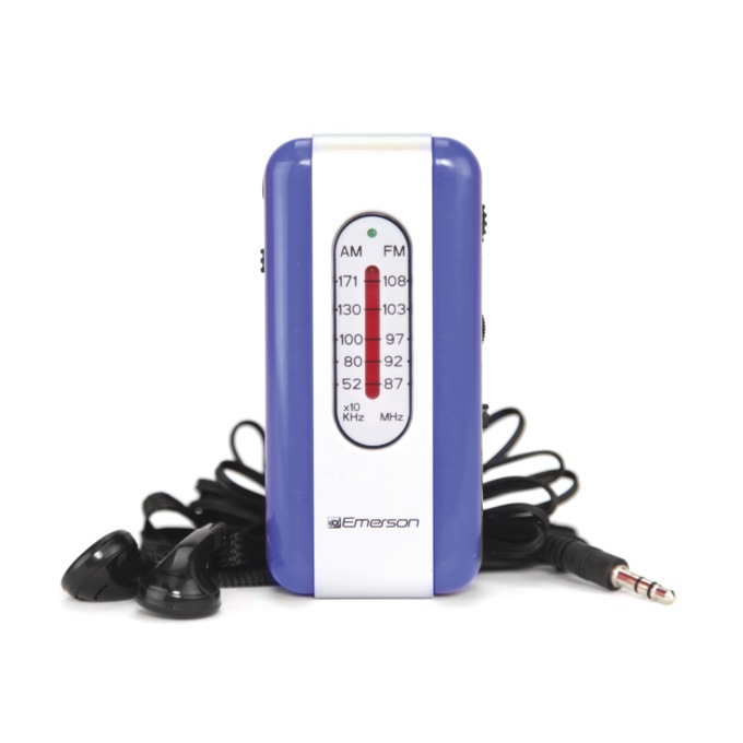 Portable AM/FM Radio, , large