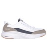 Skechers Men's Slip-Ins Vapor Foam Cozy Fit Sneaker, White Taupe, large