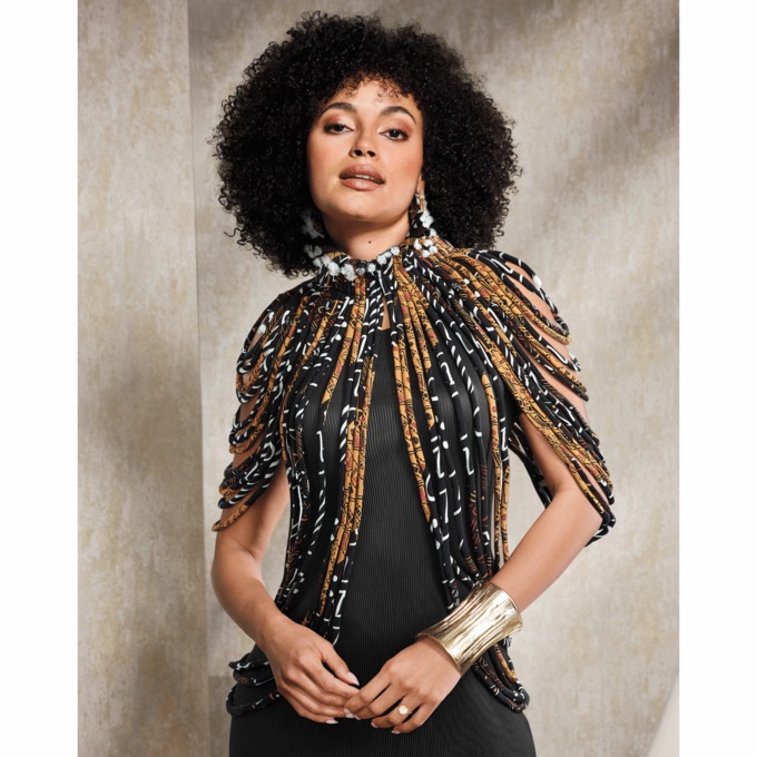 Ribbed Wide Cuff, , large