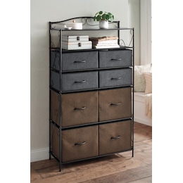 Metal Scroll Closet Organization, , large