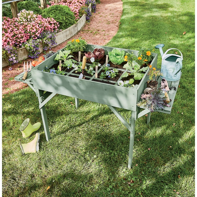 Raised Floor Potting Table, , large
