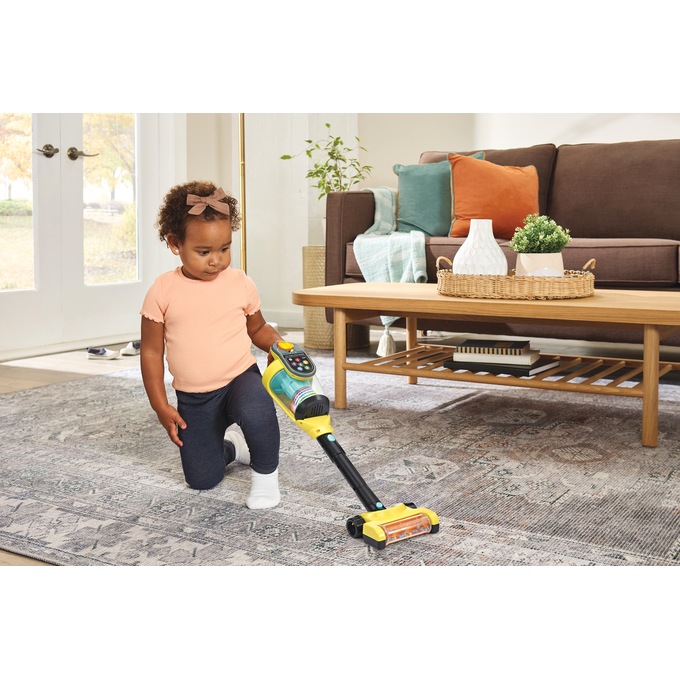VTech 4-in-1 Push & Play Vacuum, Yellow, large