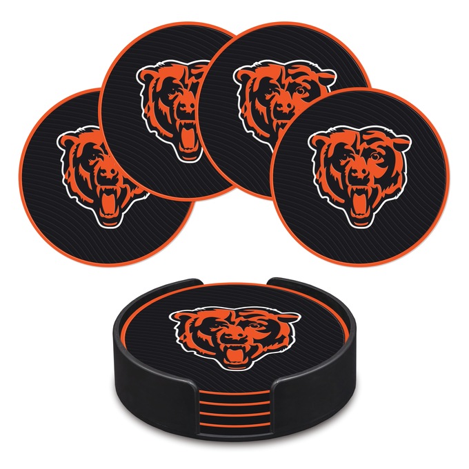 Set of 4 NFL Coasters, , large