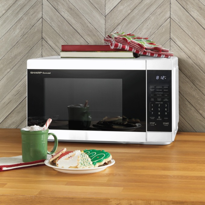 Sharp 1.1 Cu. Ft. Microwave, , large