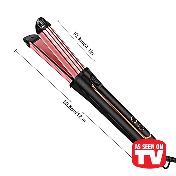 Igia 2-in-1 Straightener/Curler, , large