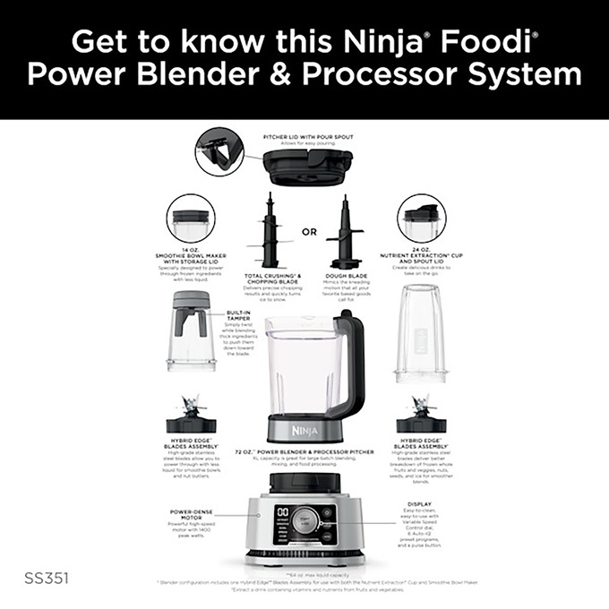 Ninja Foodi Power Blender & Processor System, , large