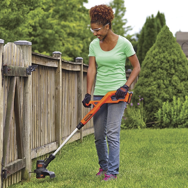 black & decker 20 volt string trimmer