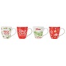 Dolly Parton Holiday Toile Set of 4 Mugs, , large